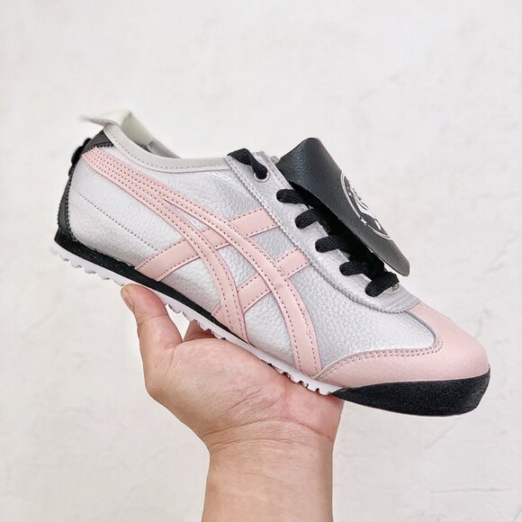 Onitsuka Tiger Pink And Silver Sneakers - Picture 8 of 9